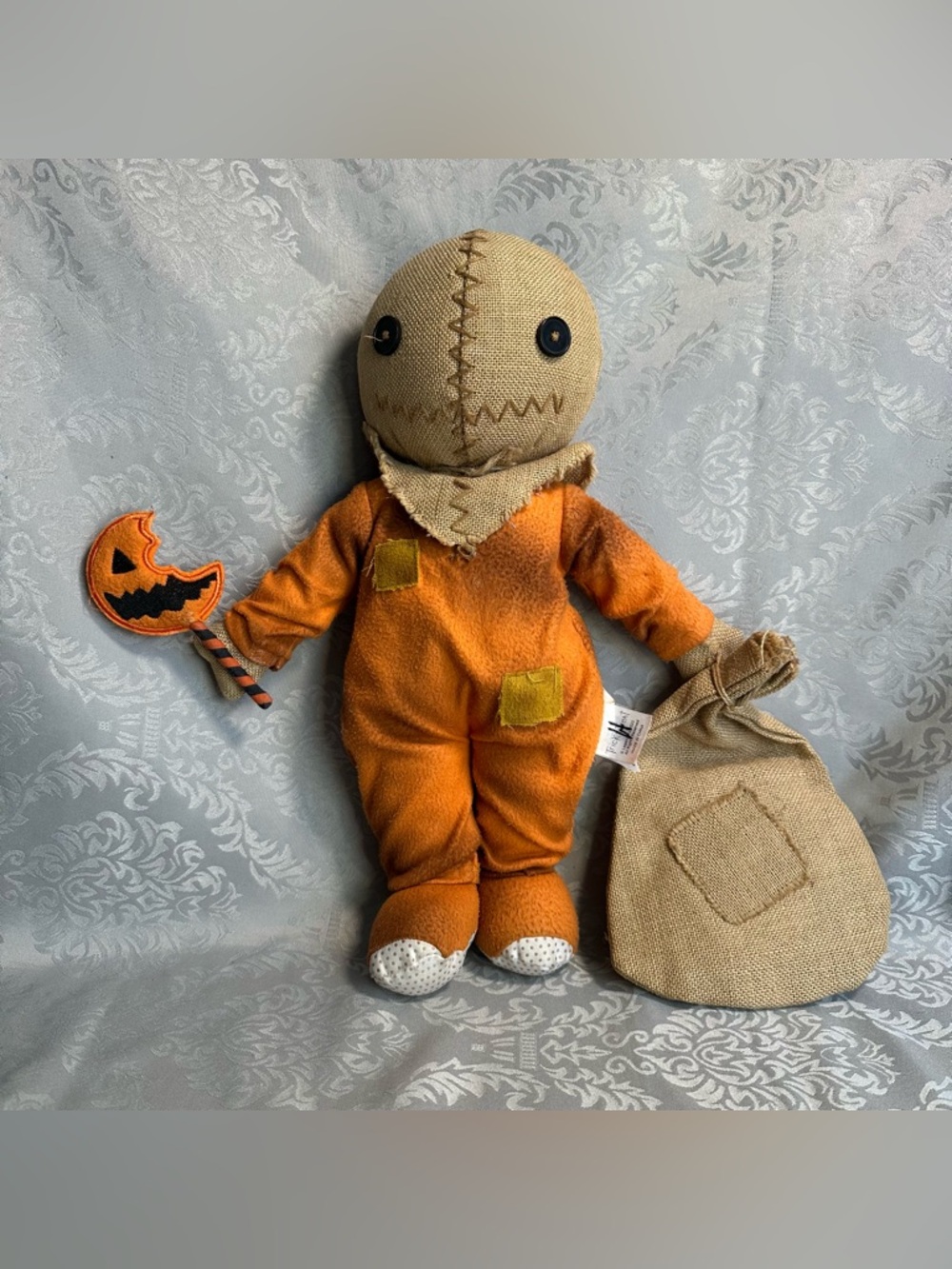 Trick 'r Treat Sam 17" Plush Spirit Halloween Horror Movie Decor